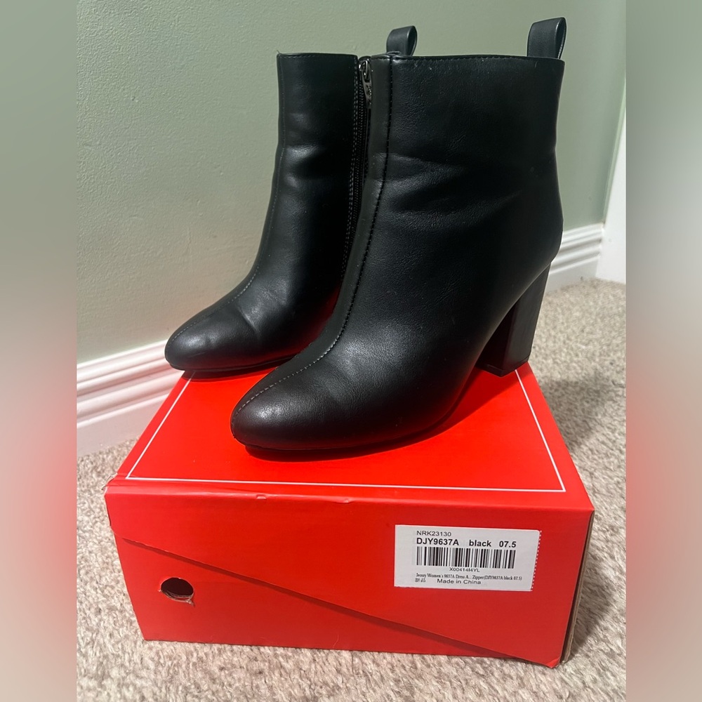 Black Ankle Booties